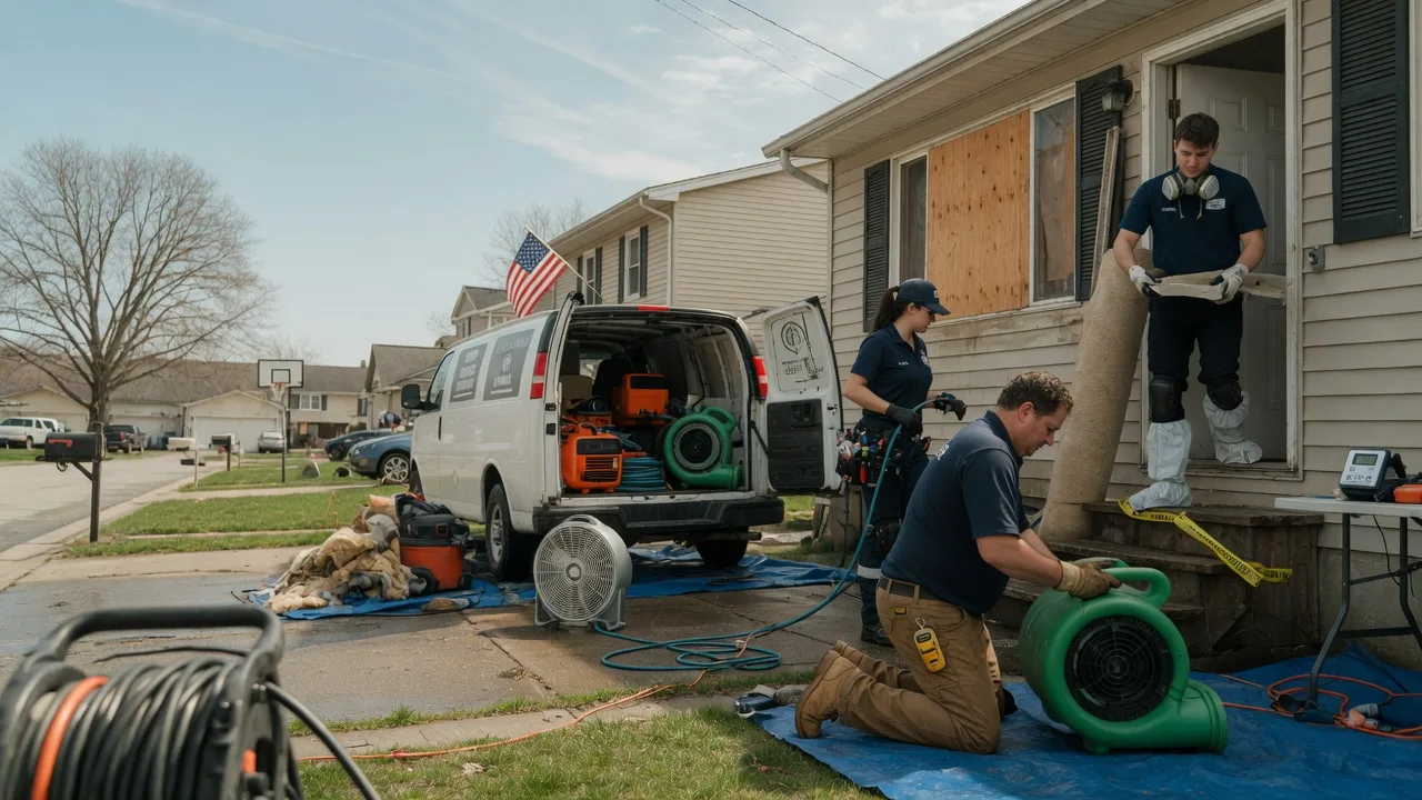 Water Damage Restoration in Cicero, IN near me